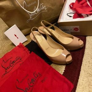 Nude Louboutin Heels